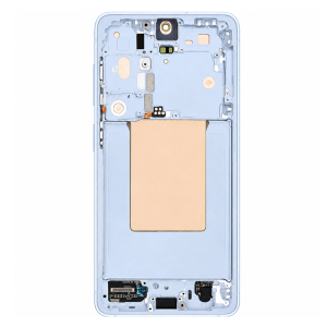 OLED Assembly With Frame Compatible Samsung for Galaxy S26 5G (Refurbished) - Sky Blue